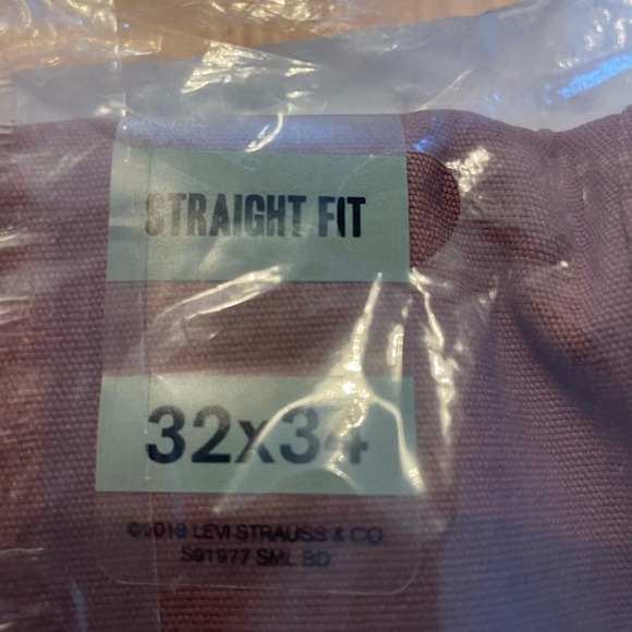 NWT Dockers men’s ultimate chino straight fit smart 360 flex khaki Brown 32/34 - Picture 2 of 6